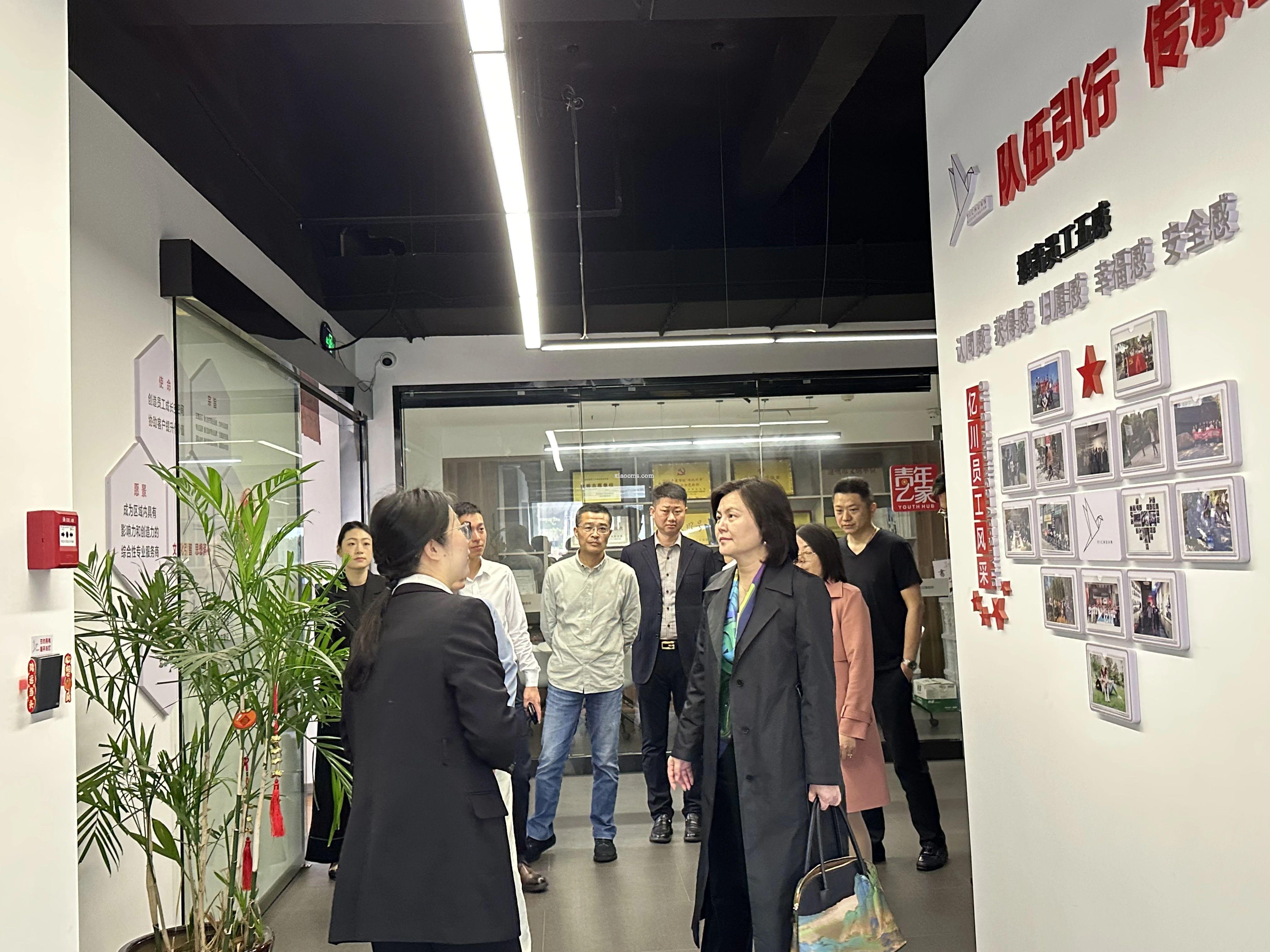 安徽民进企联会一行莅临我司走访